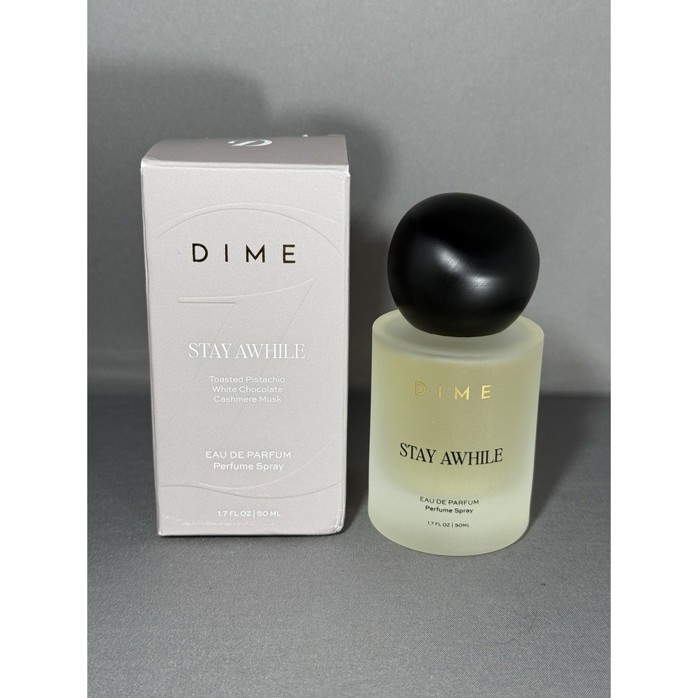 DIME Stay Awhile Eau de Parfum Spray 1.7oz Pistachio White Chocolate